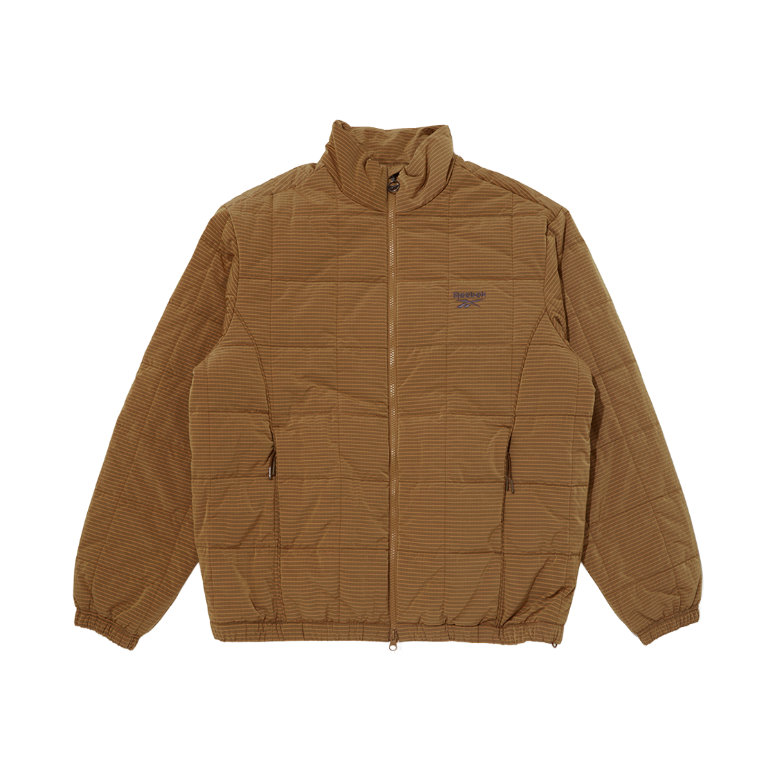 REJU5FP35BZ Reebok Square Quilted Padded Jacket Bronze