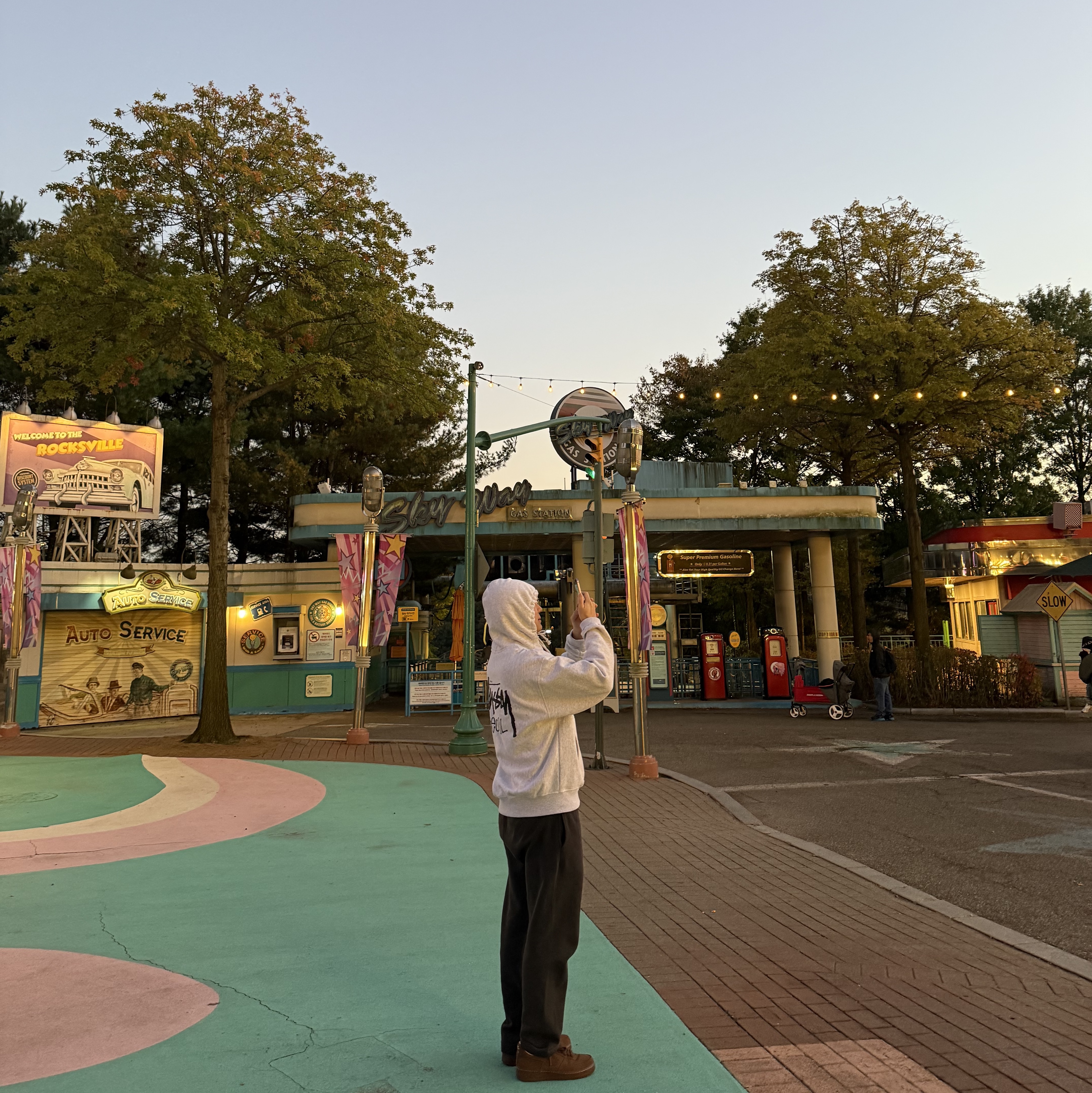 Stussy Stock Seoul Hood Ash Heather, Stussy Basic Pigment Dyed Zip Hoodie Black 착용 스타일 - 2