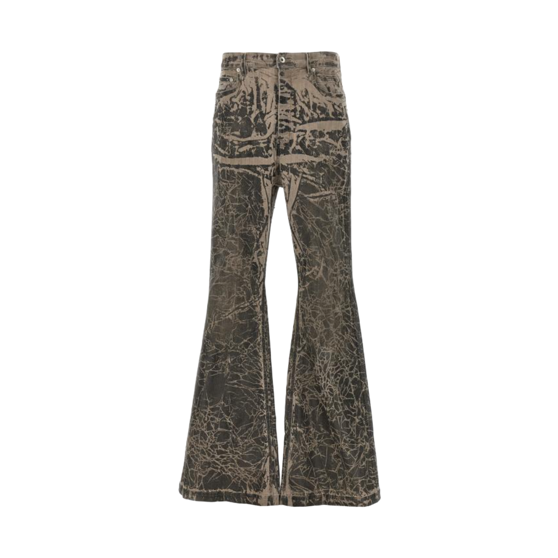 릭 오웬스 다크쉐도우 콘코디언 볼란 부츠컷 진 블랙 워시드(Rick Owens Drkshdw Concordians Bolan Bootcut Jeans Black Washed)