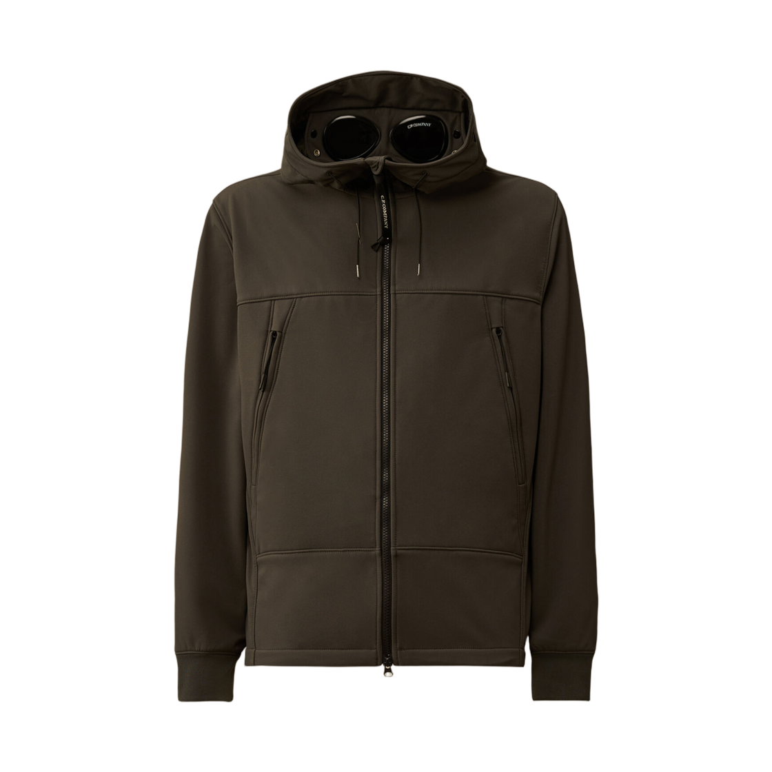 19CMOW700A006097A978 C.P. Company C.P. Shell-R Goggle Jacket Dark Shadow Grey - 25FW