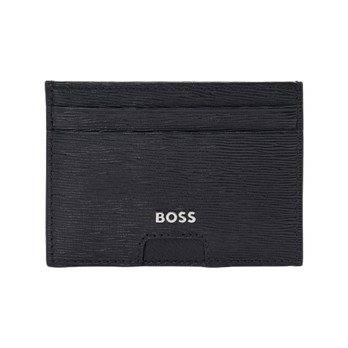 휴고 보스 로고 레터링 카드 홀더 블랙(Hugo Boss Logo Lettering Card Holder Black)