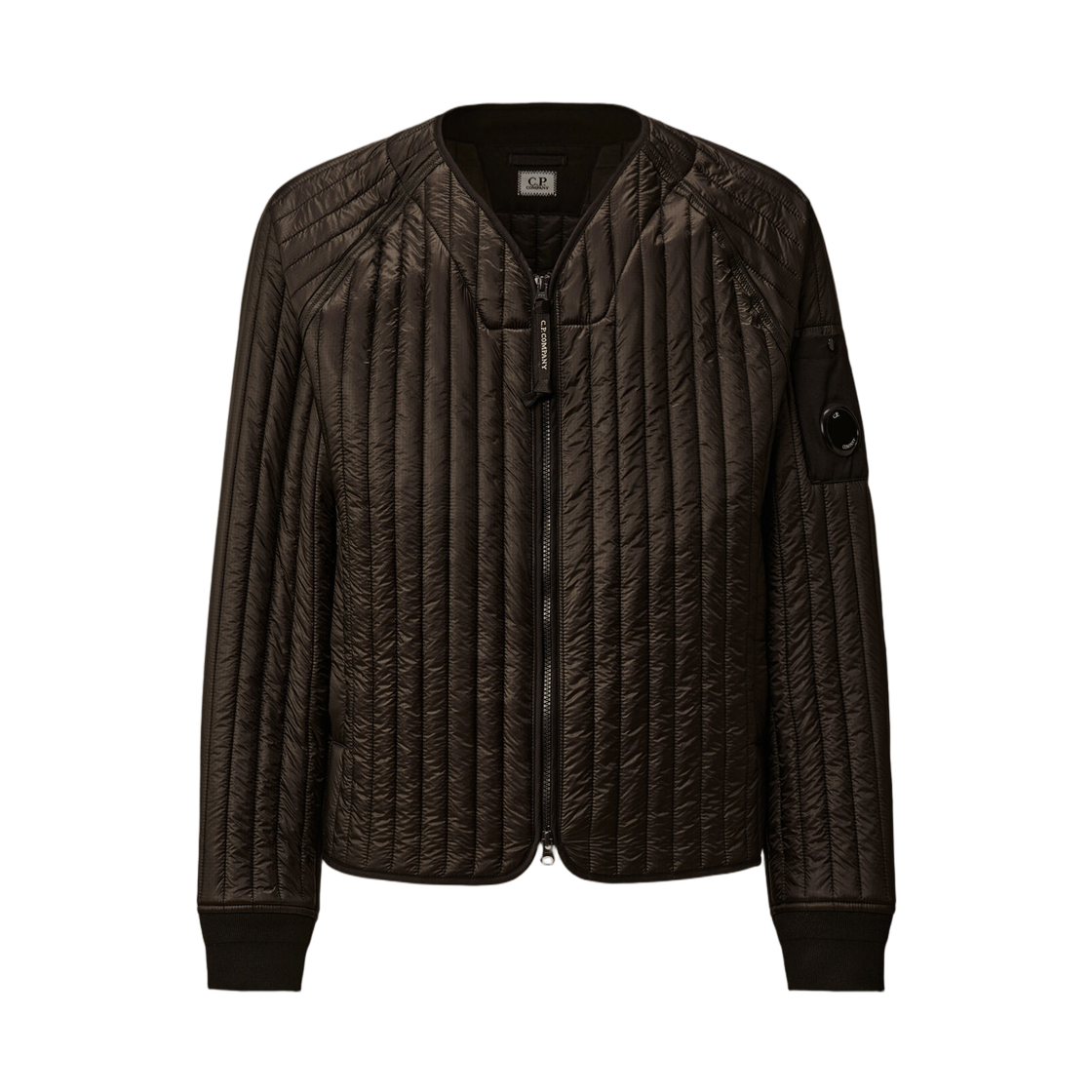 19CMOW051A110430A999 C.P. Company Liner Bomber Padded Jacket Black - 25FW