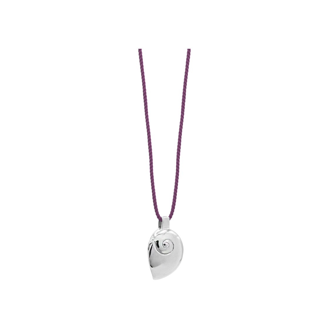 뵤르 쉬바 쉘 네클리스 (스터링 실버)(Bőr Shiva Shell Necklace (sterling silver)) - 2