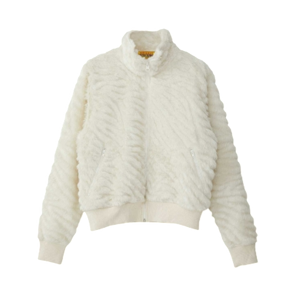 01253CJ02 (W) Hysteric Glamour Super HYS Jacquard Jumper White
