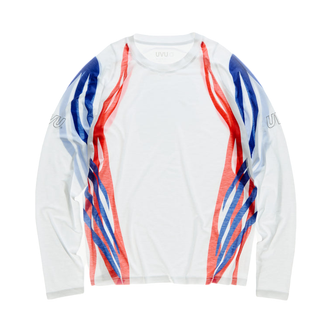 UVU 시카고 롱슬리브 러닝 탑 화이트(UVU Chicago L/S Running Top White)