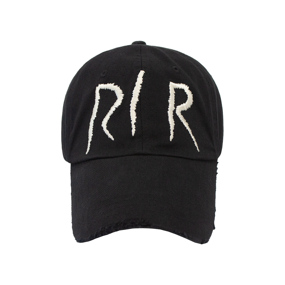 리파이너 RIR 디스트로이드 워시드 캡 블랙(REPINER RIR Destroyed Washed Cap Black)