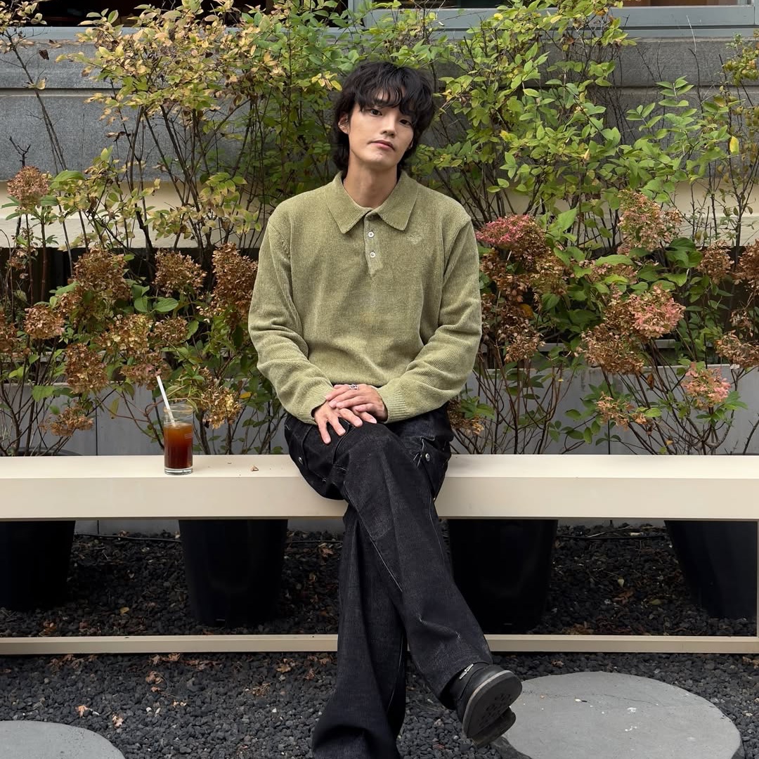 Mea Cargo Bootcut Pants Black 착용 스타일 - 4