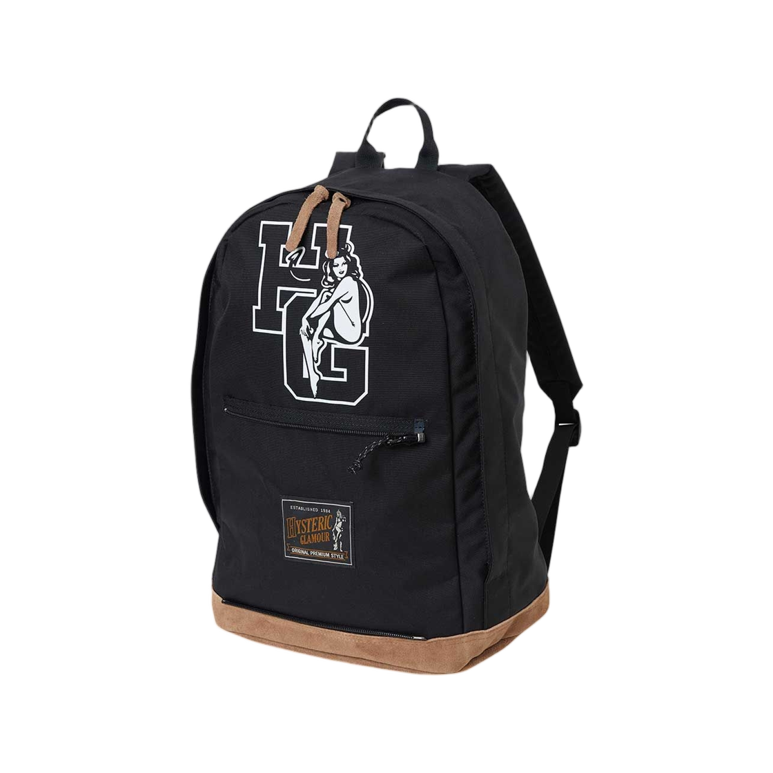 02253QB07 Hysteric Glamour HG Devil Cordura Daypack Black