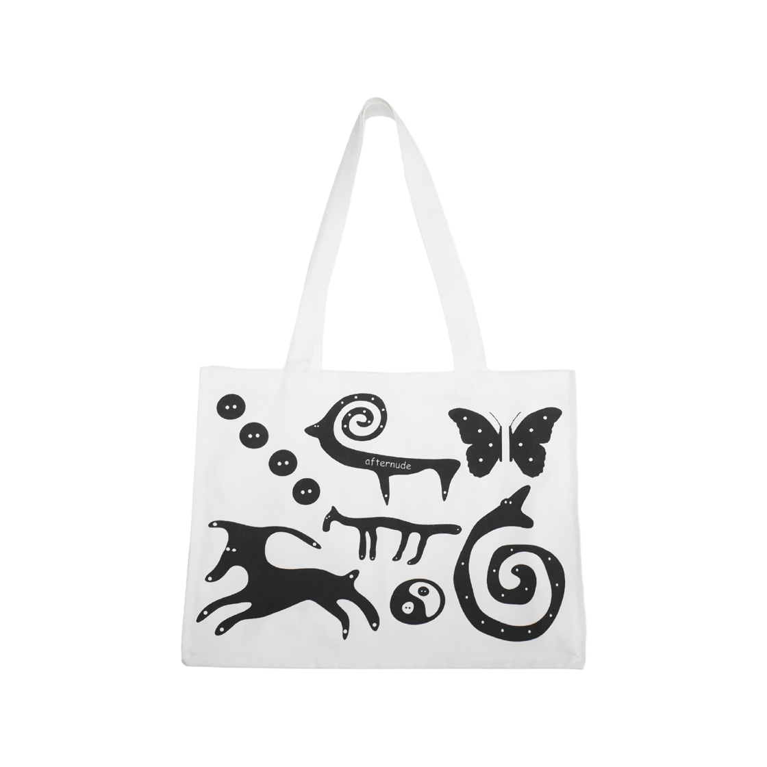 에프터누드 에프터 캔버스 백 아이보리(Afternude After Canvas Bag Ivory)