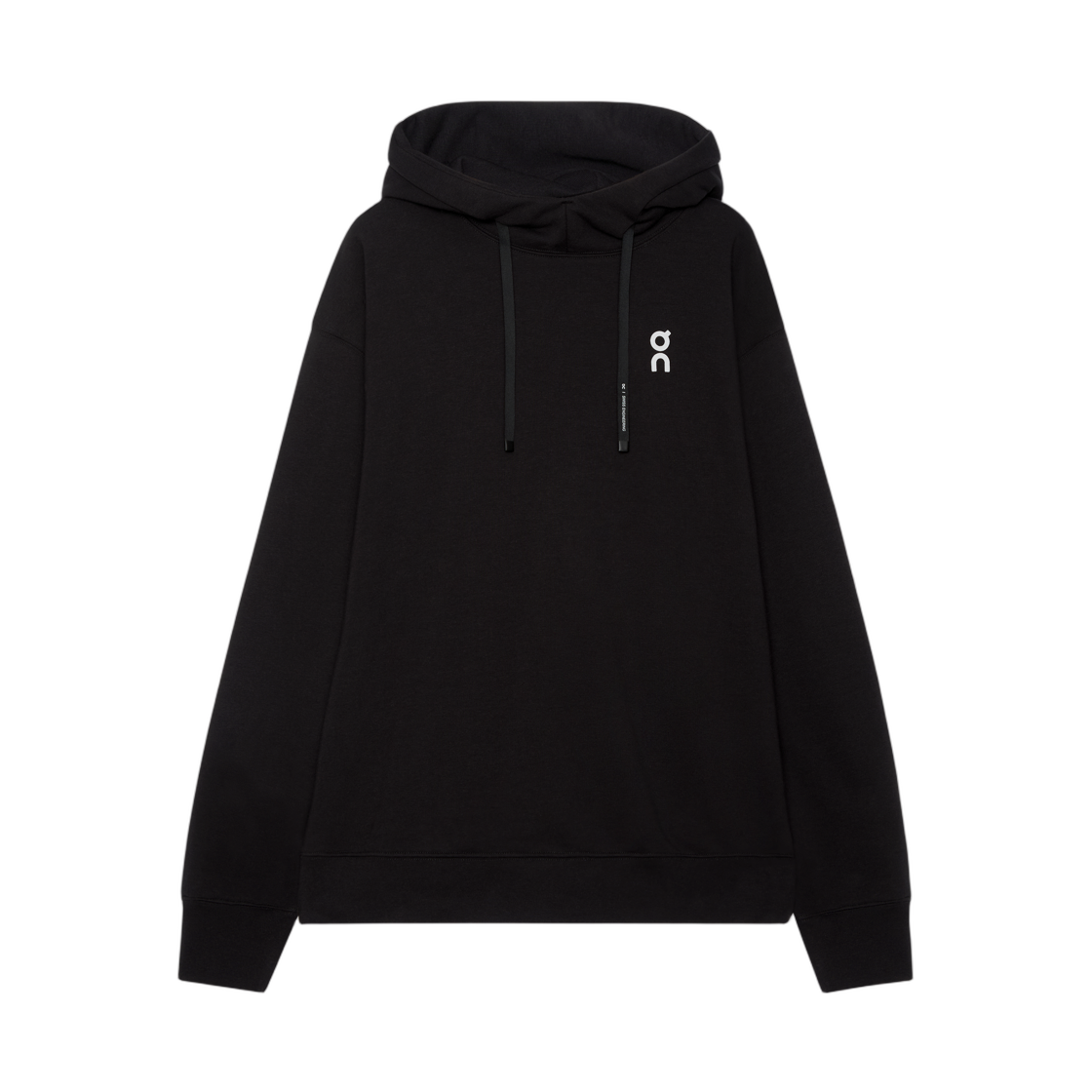 1MF30530192 On Running Club Hoodie Graphic Black Olive