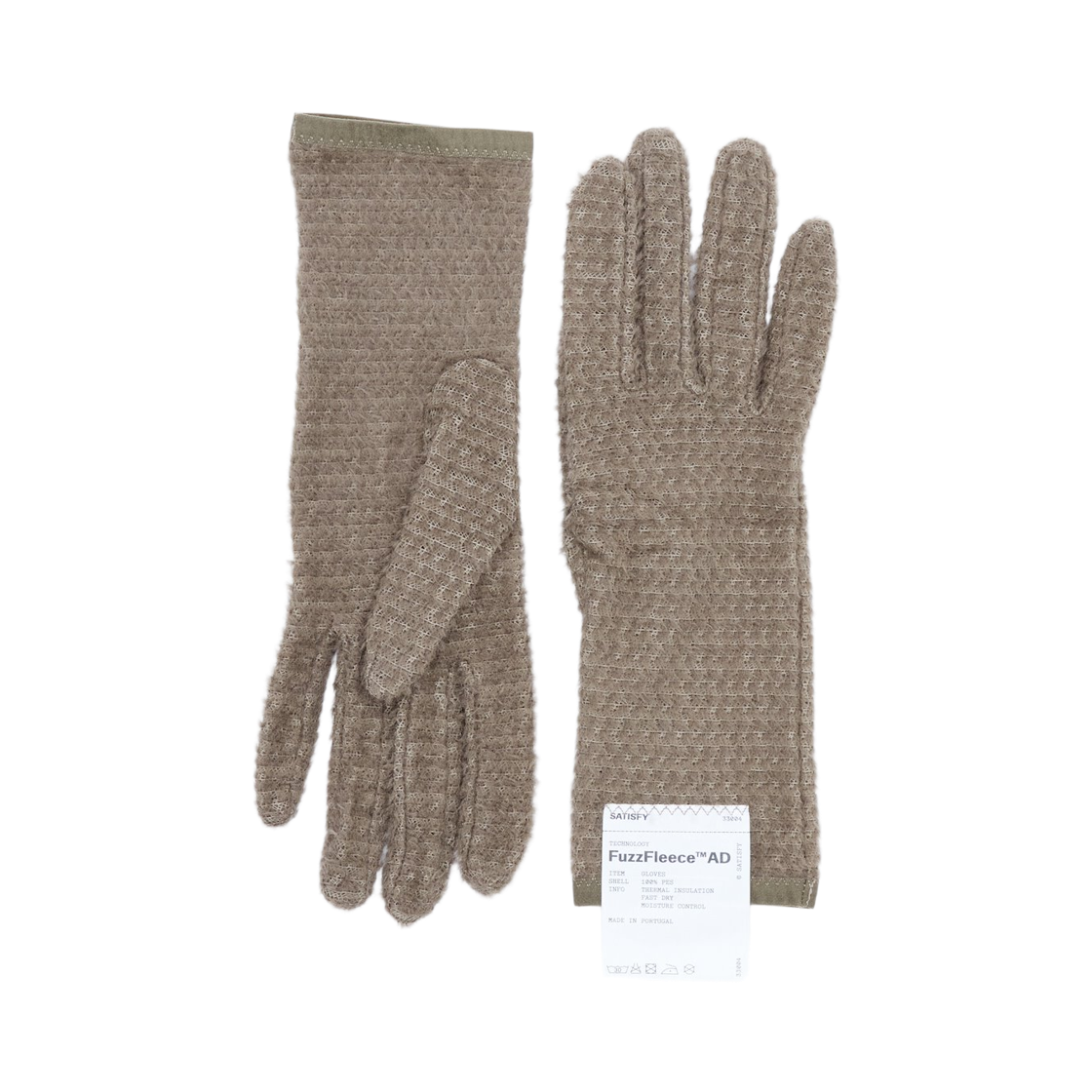 33004-FA-SA Satisfy FuzzFleece AD Gloves Falcon