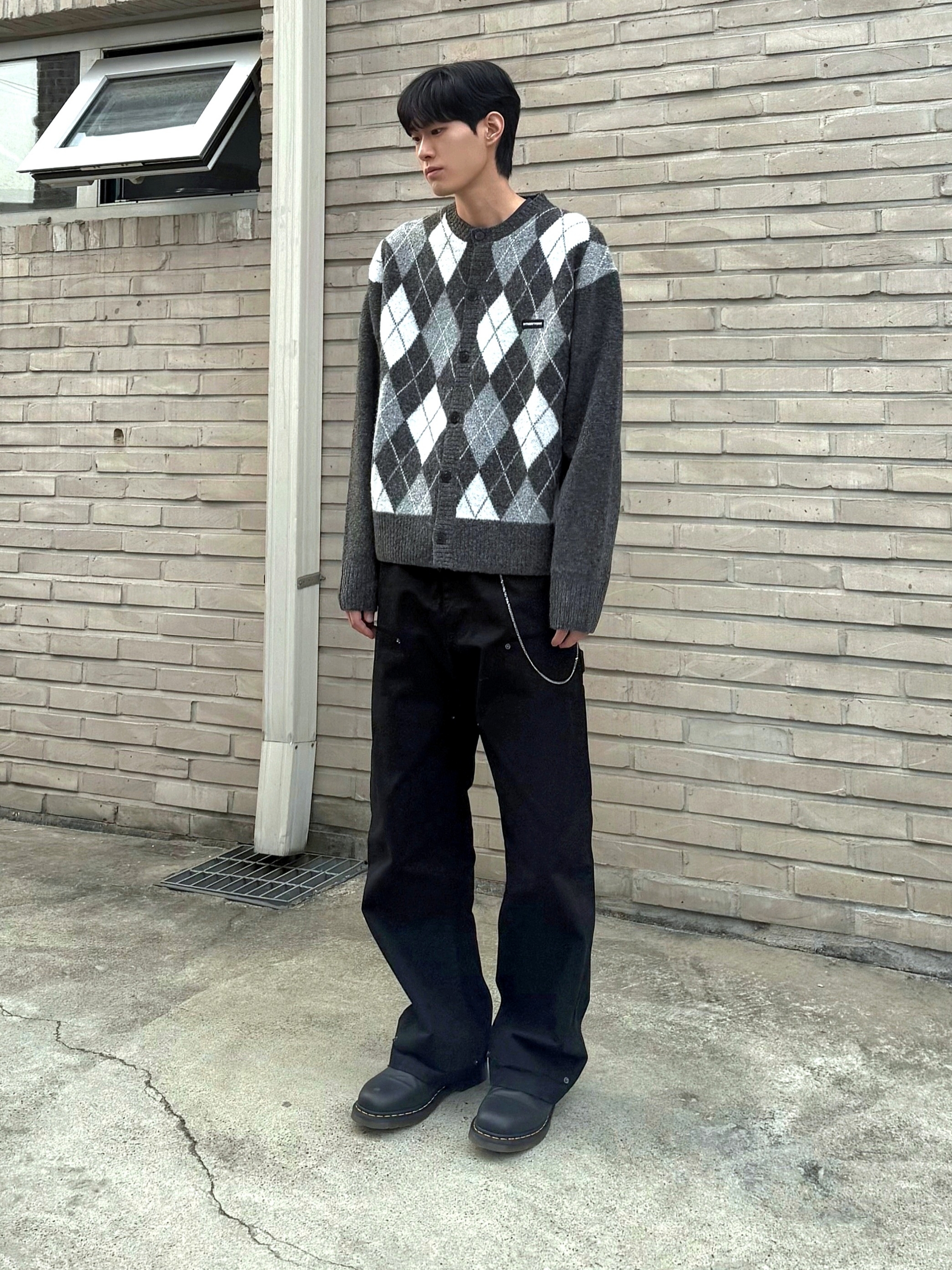 Dr. Martens 1461 Smooth Black, Dr. Martens 1461 Nappa Black 착용 스타일 - 1