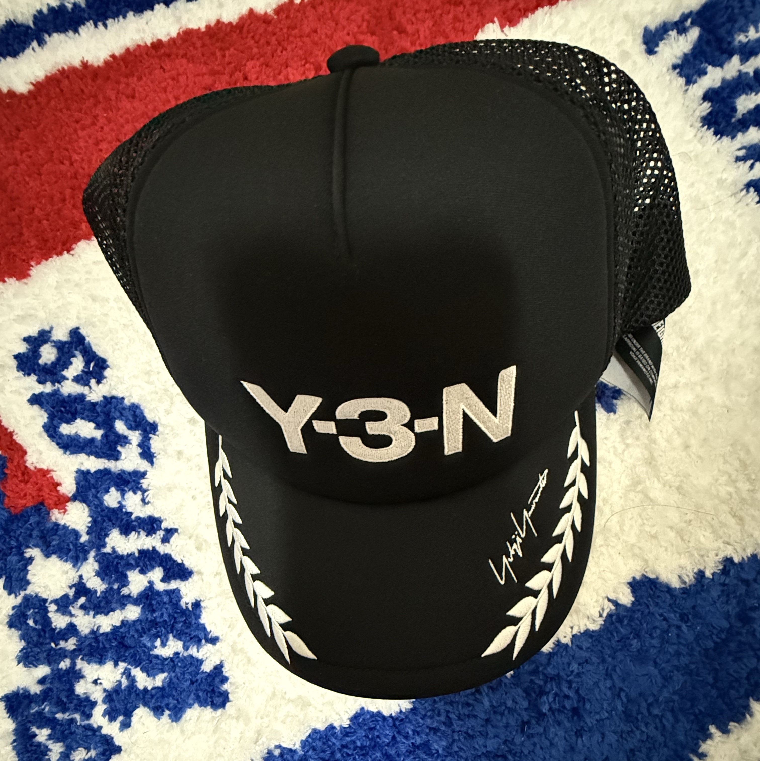Y-3 x Neighborhood Trucker Cap Black 착용 스타일