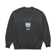 Farven x Hello Kitty Graphic Sweatshirt_Charcoal