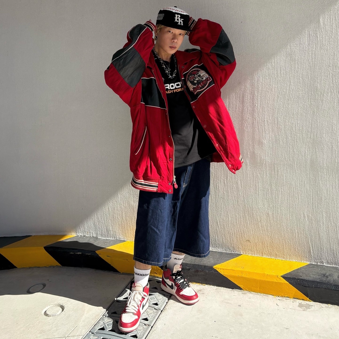 Jordan 1 Retro High OG Chicago 2022 착용 스타일 - 1