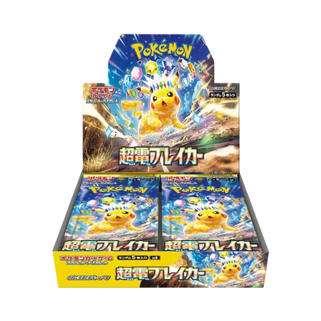 포켓몬 TCG 스칼렛 & 바이올렛 확장팩 초전브레이커 박스 (일어판)(Pokemon TCG Scarlet & Violet Expansion Pack Super Electric Breaker Box (Japanese Ver.))