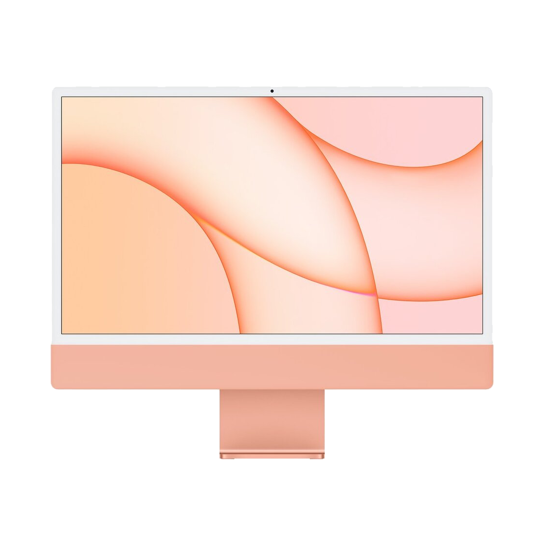 [S등급] 리퍼비시 2021 아이맥 24 M1 512기가 SSD 8기가 램 4포트 오렌지([A등급] Refurbished 2021 iMac 24 M1 256GB SSD 8GB RAM 4-Port Orange)