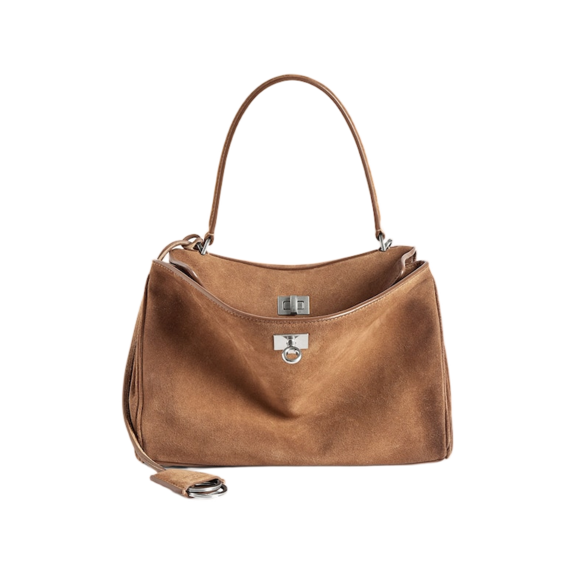 (W) 발렌시아가 로데오 핸드백 스몰 카멜((W) Balenciaga Rodeo Handbag Small Camel) - 1