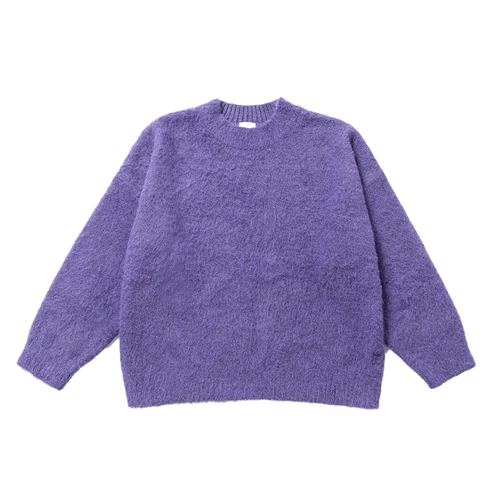 425682STDP ACOC Brushed Blend Pullover Deep Purple