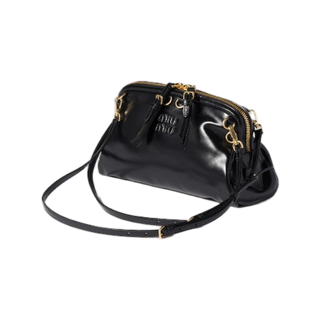 미우 미우 레더 클러치 블랙(Miu Miu Leather Clutch Black) - 2