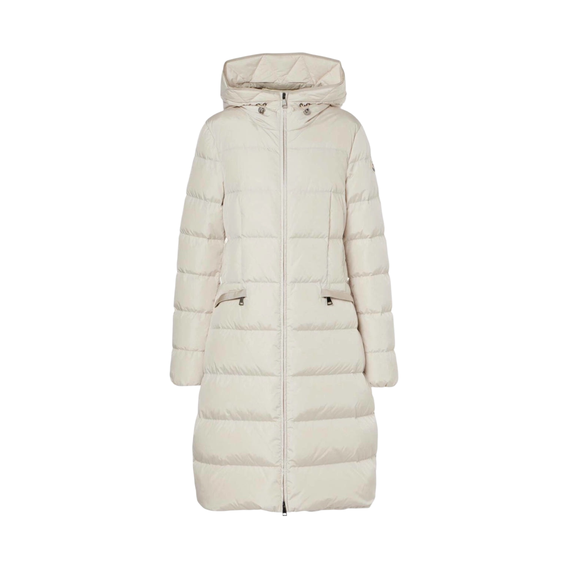 (W) 몽클레르 아보세트 후드 롱 다운 자켓 베이지 - 25FW((W) Moncler Avocette Hooded Long Down Jacket Beige - 25FW) - 1