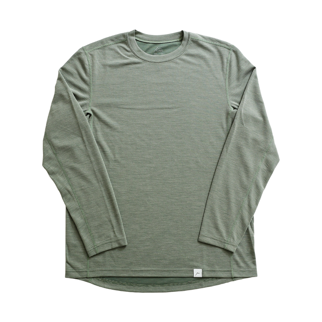 케일 라이브 울 믹스 롱슬리브 그린(Cayl Live Wool Mix Long Sleeve Green)