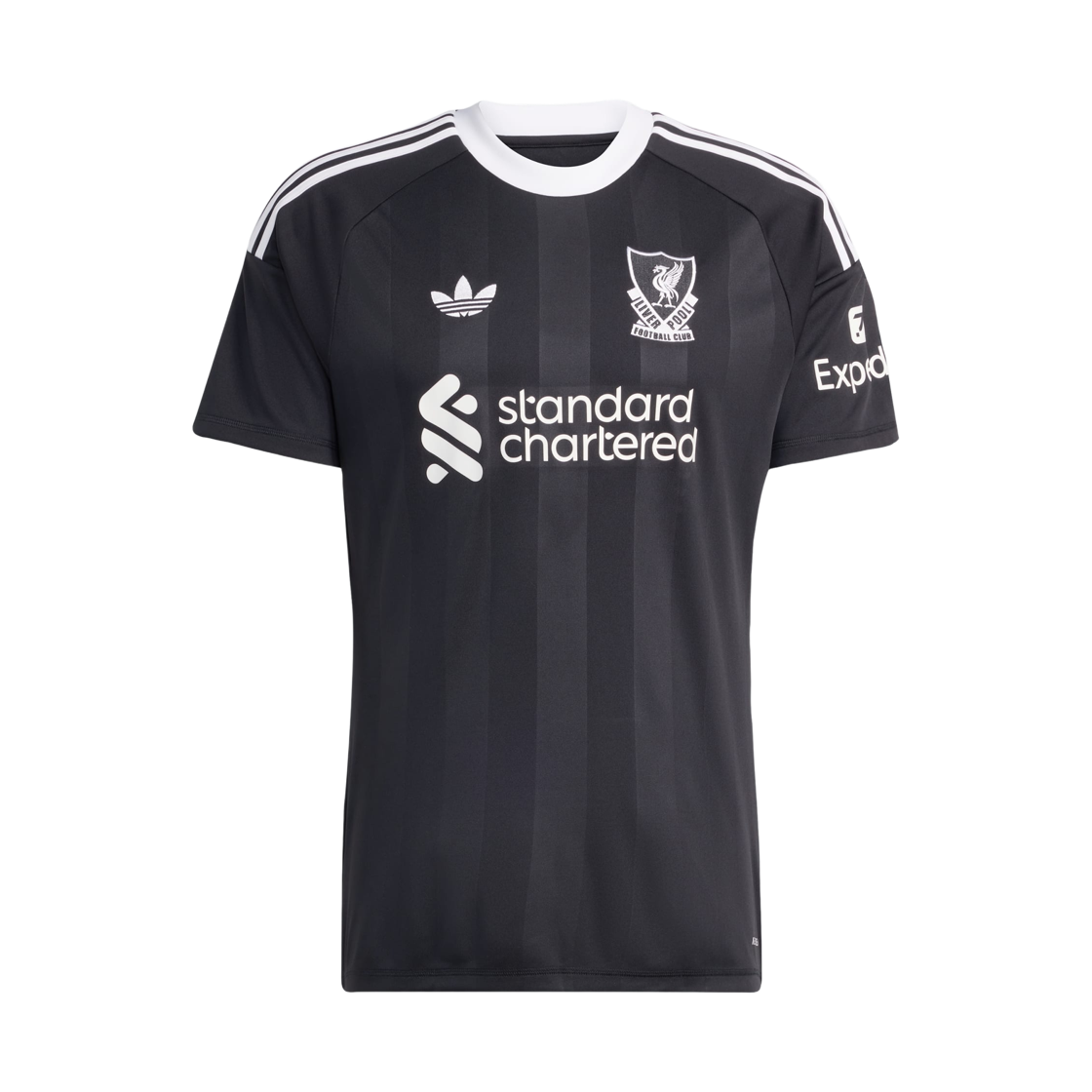 아디다스 리버풀 FC 25/26 3rd 골키퍼 저지 블랙 - US 사이즈 (논 마킹 버전)(Adidas Liverpool FC 25/26 Third Goalkeeper Jersey Black - US Sizing (Non Marking Ver.)) - 1