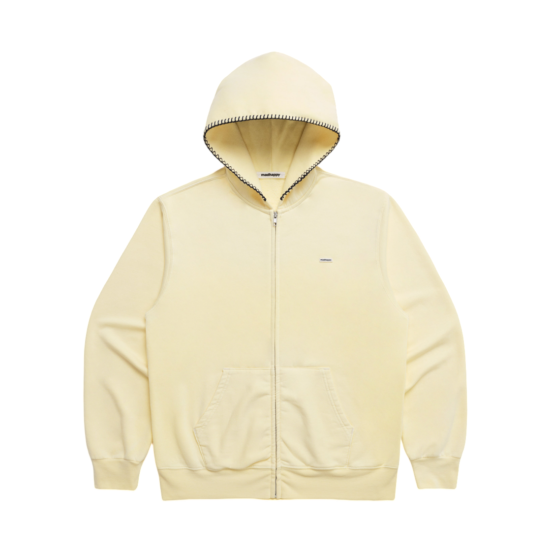 UK46004403 Madhappy Classics Lightweight Fleece Zip Up Sol