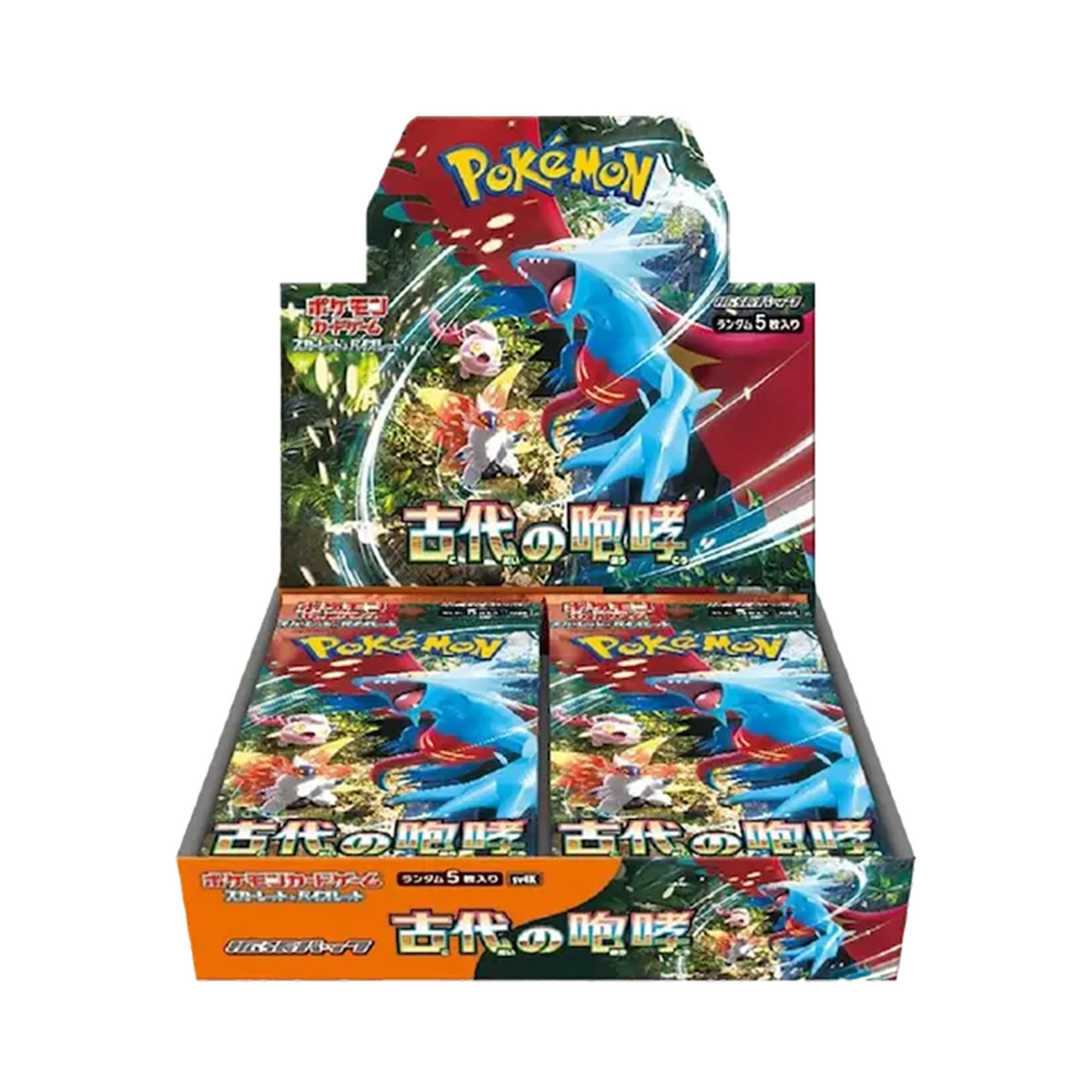 포켓몬 TCG 스칼렛 & 바이올렛 확장팩 고대의 포효 박스 (일어판)(Pokemon TCG Scarlet & Violet Expansion Pack Ancient Roar Box (Japanese Ver.)) - 1