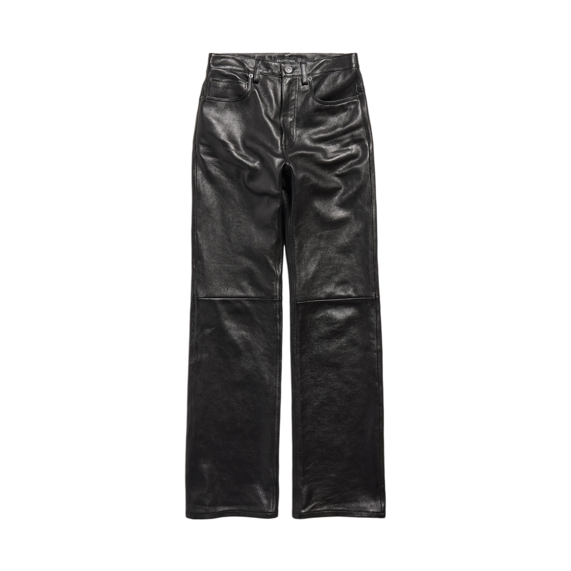 851046TTS111000 (W) Balenciaga Straight Fit Pants Black