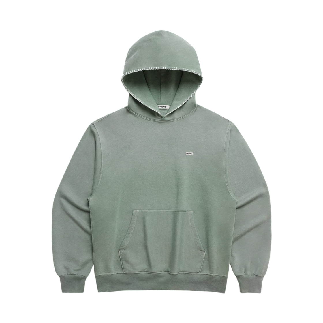 매드해피 클래식 라이트웨이트 플리스 후드 소프트 아이비(Madhappy Classics Lightweight Fleece Hoodie Soft Ivy)