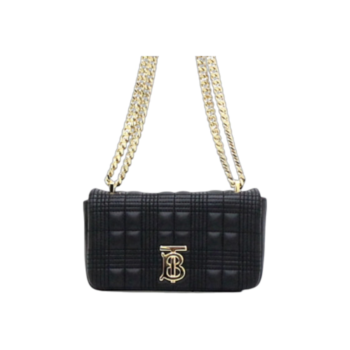 버버리 8023117 롤라 미니 퀄팅 금장체인 숄더백 겸 크로스백 aa50679(Burberry Lola Mini Quilted Gold Chain Shoulder and Crossbody Bag)