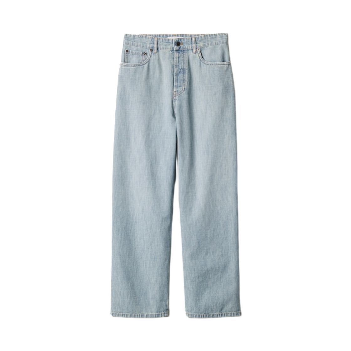 GWP394-18JI-F0076 (W) Miu Miu Chambray Jeans Light Blue