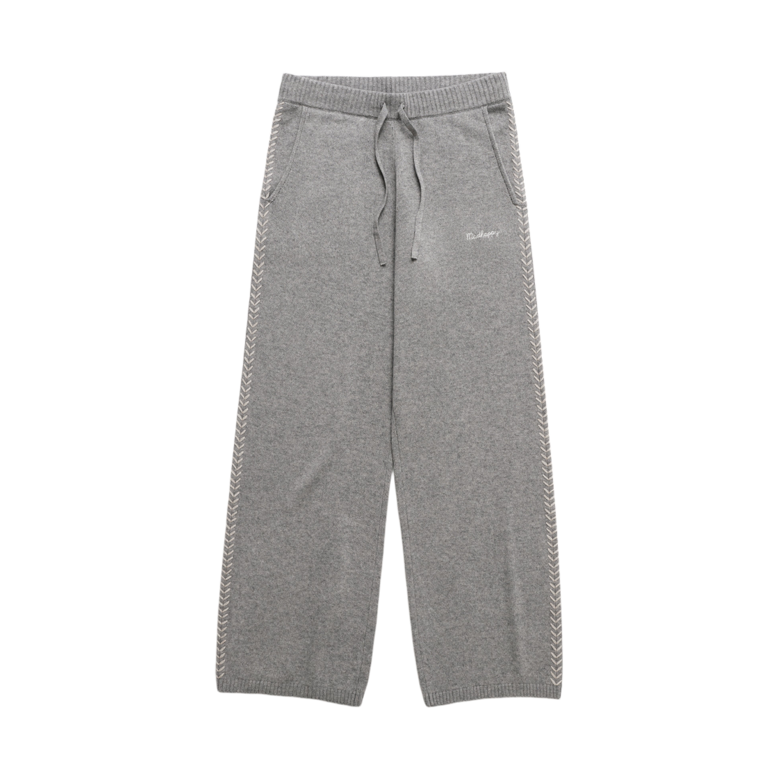 WK352530039 (W) Madhappy Knit Straight Pant Heather ST-Shirtl