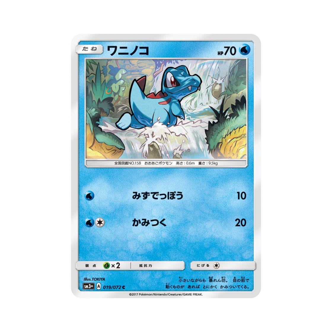 포켓몬 TCG 리아코 C 빛나는 전설 (일어판)(Pokemon TCG Totodile C Shining Legends (Japanese Ver.)) - 1