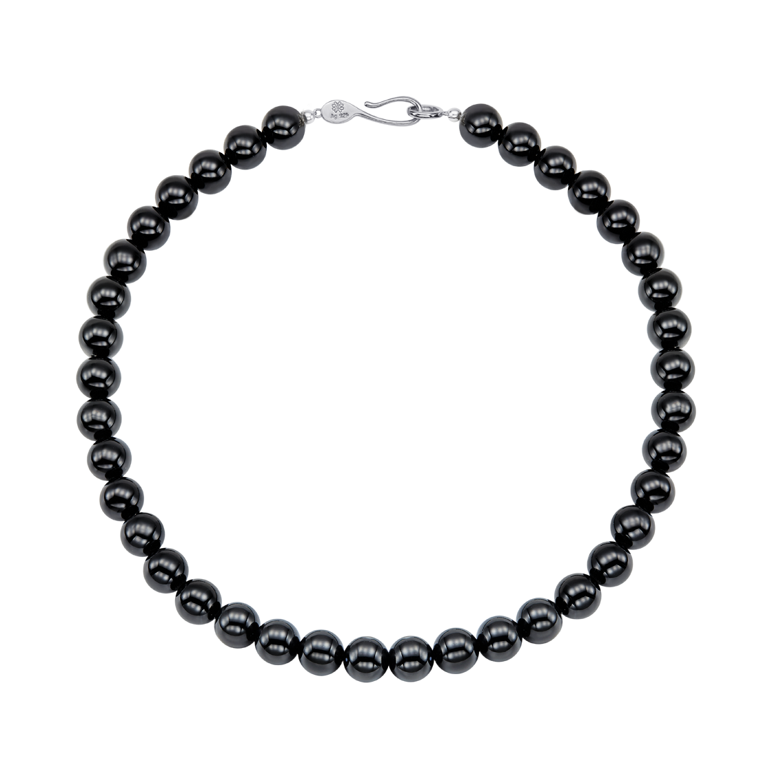 25B10N007 TEE RING JAY Ivy League Onyx Necklace