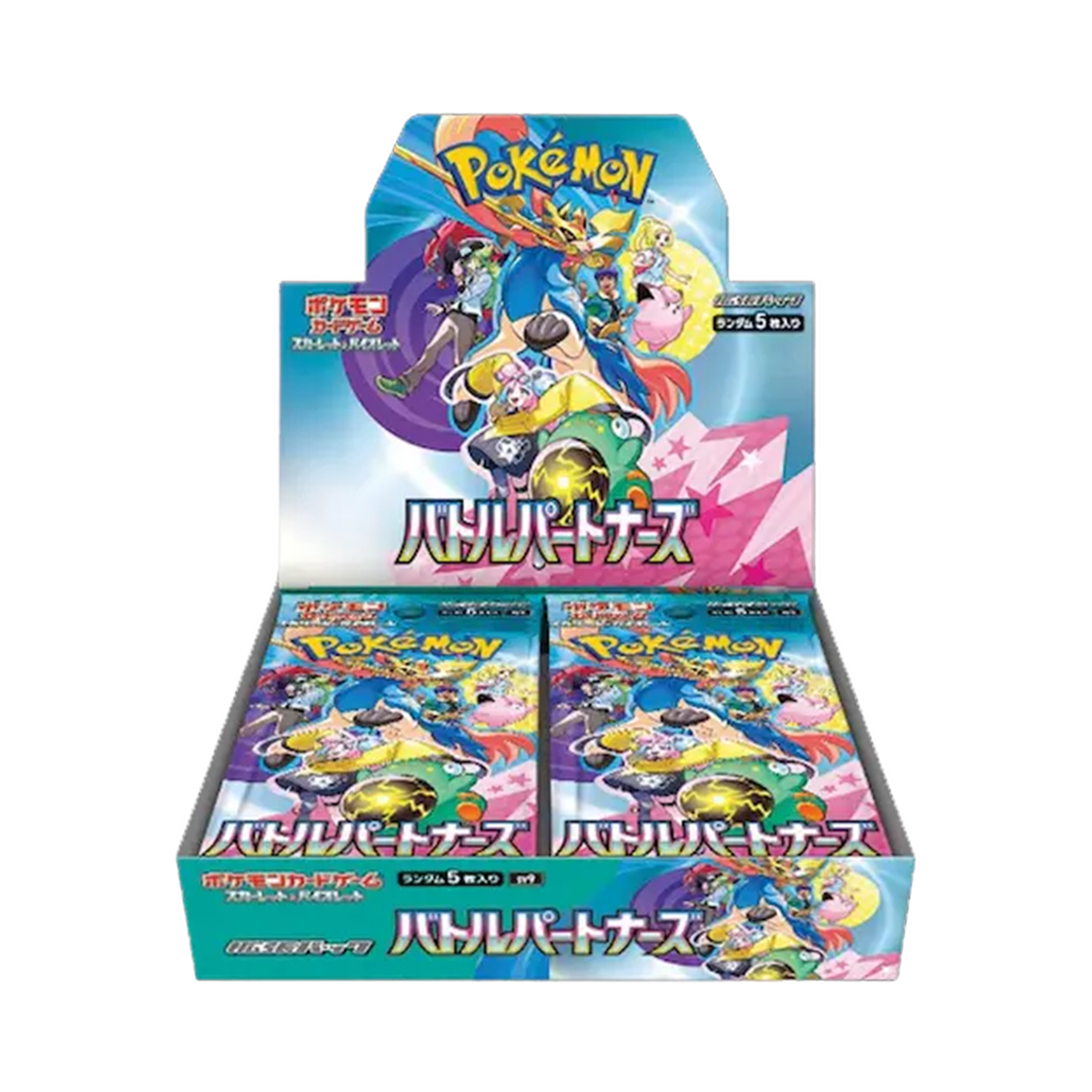 포켓몬 TCG 스칼렛 & 바이올렛 확장팩 배틀파트너즈 박스 (일어판)(Pokemon TCG Scarlet & Violet Expansion Pack Battle Partners Box (Japanese Ver.))