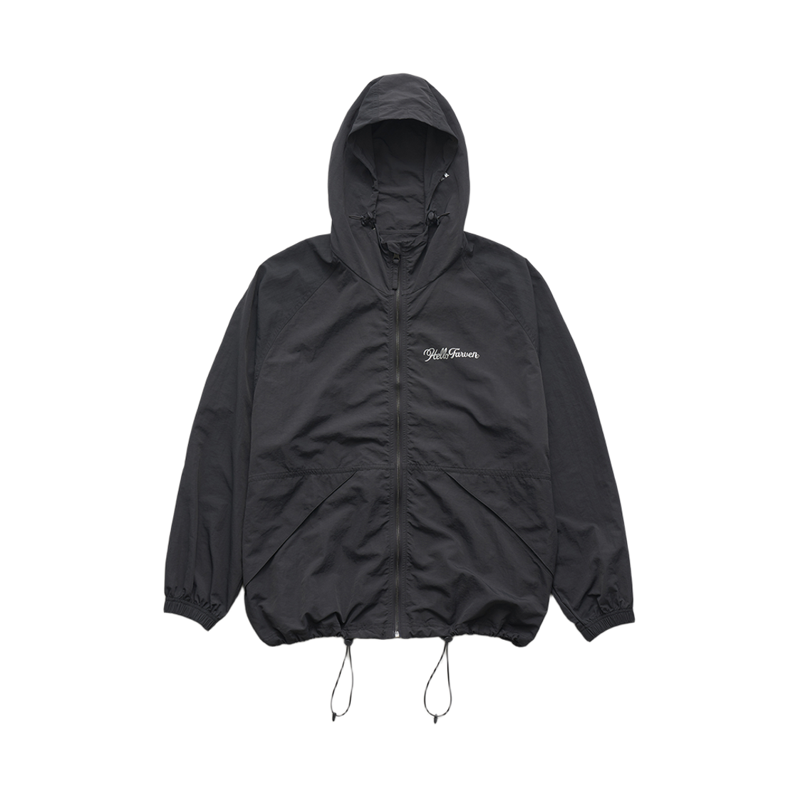 KT25D_WB01GR000 Farven x Hello Kitty Scotch Windbreaker_Charcoal