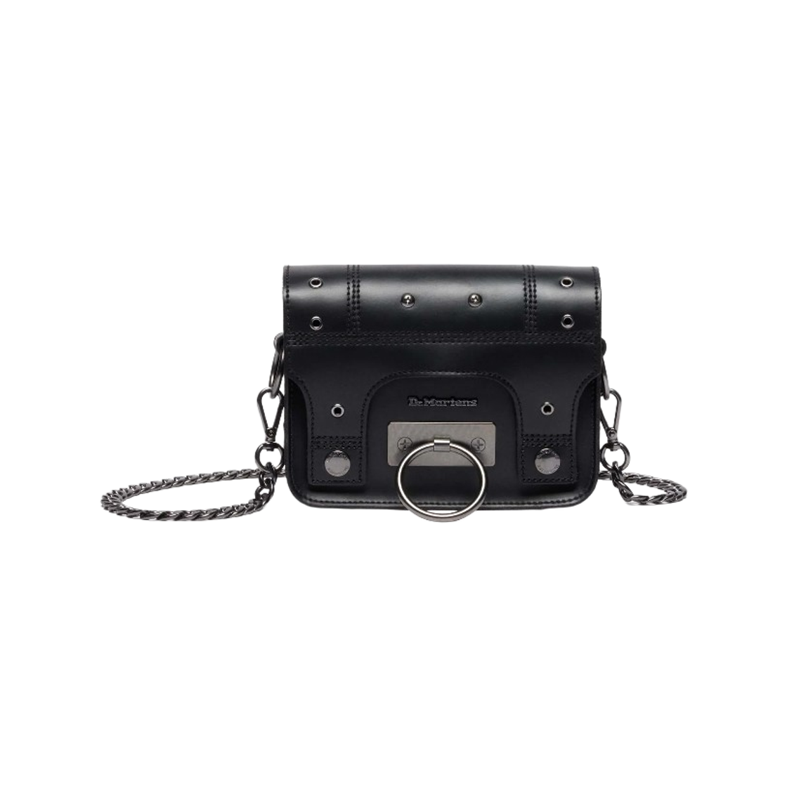 41362001 Dr. Martens 7 Inch Hardware Satchel Bag Black