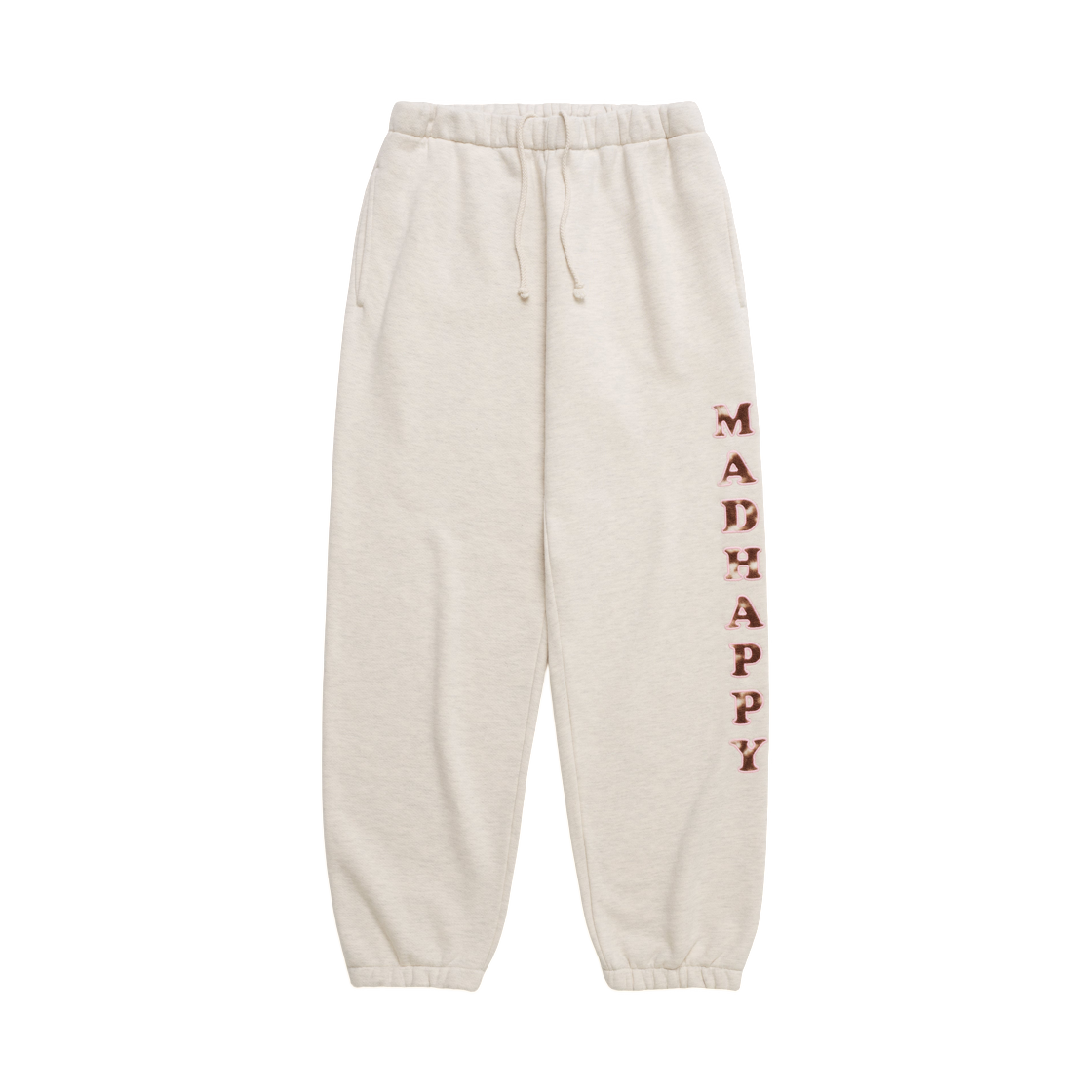UK82006171 Madhappy Friends With Animals Deer Cooper Sweatpant Oatmeal Heather