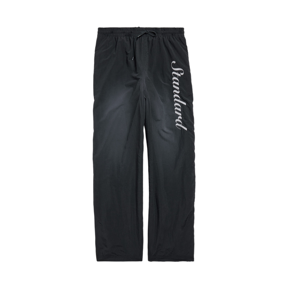 850708TTO041000 Balenciaga Standard Script Large Tracksuit Pants Technical Fabric Black