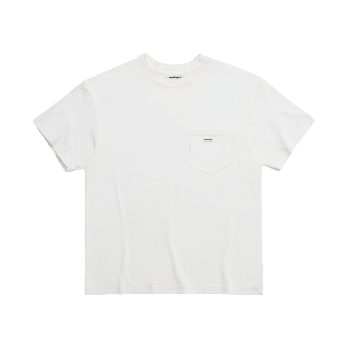 UK46052403 Madhappy Classics Lightweight Boxy T-Shirt White