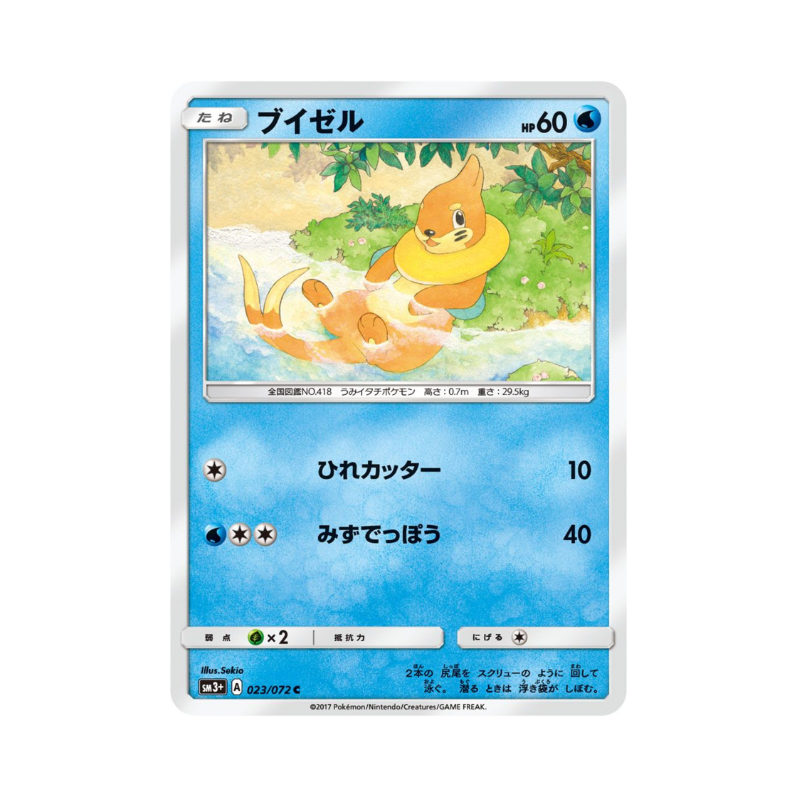 포켓몬 TCG 브이젤 C 빛나는 전설 (일어판)(Pokemon TCG Buizel C Shining Legends (Japanese Ver.)) - 1