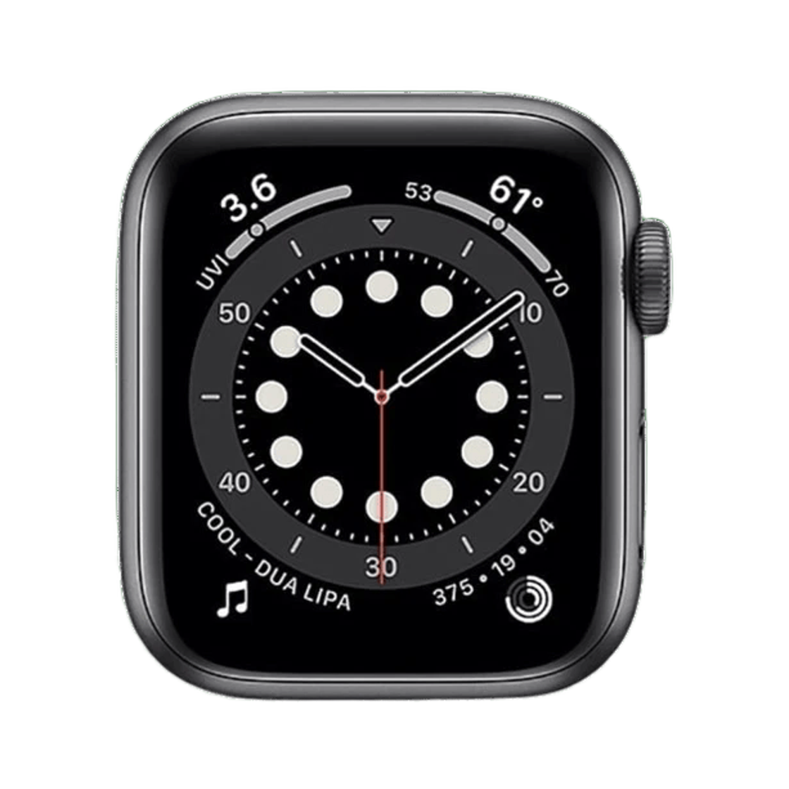 [B등급] 리퍼비시 애플워치 6 44mm 셀룰러 스페이스그레이 알루미늄 케이스([B등급] Refurbished Apple Watch 6 44mm Cellular Space Gray Aluminum Case) - 1