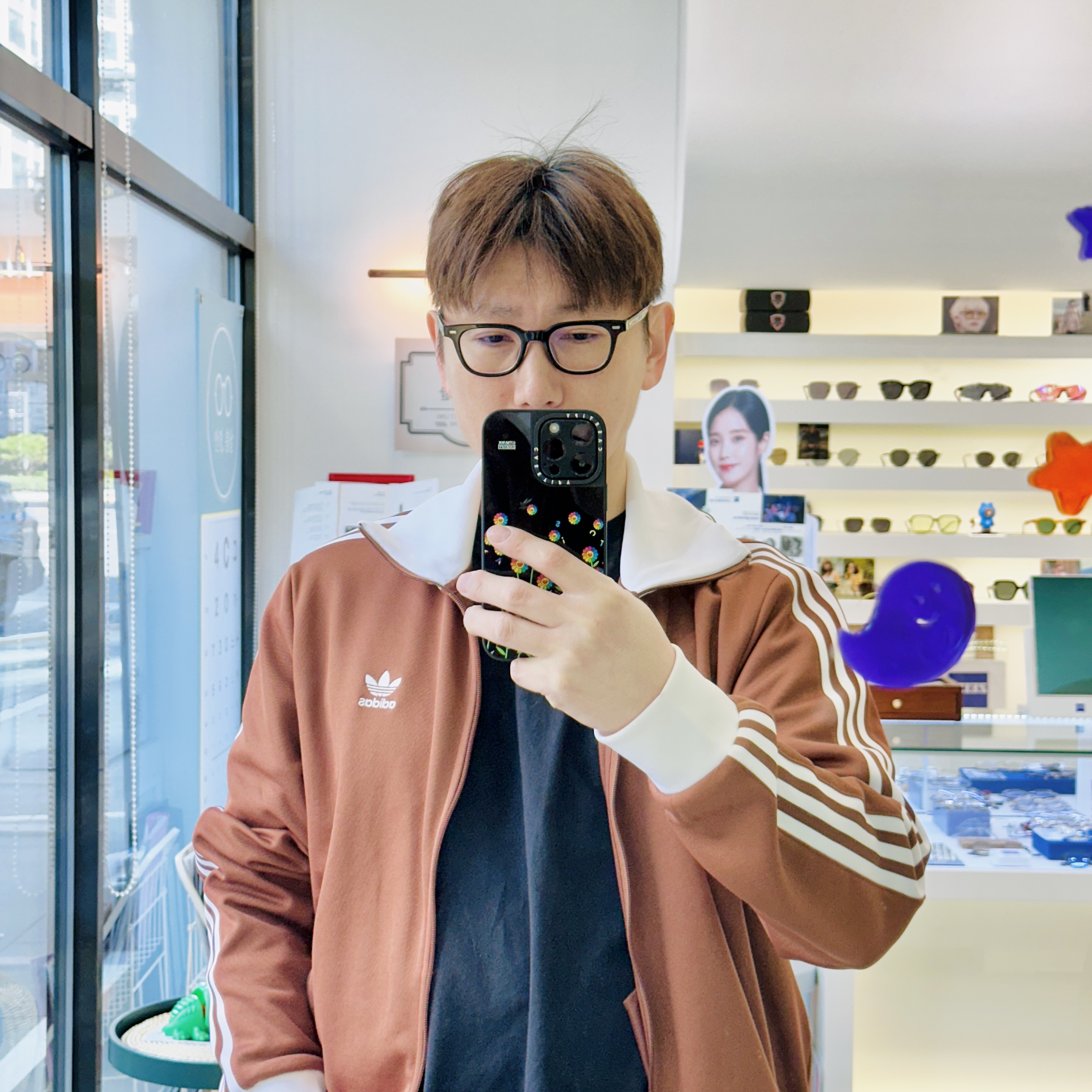 Adidas Adicolor Classic Beckenbauer Track Top Preloved Brown - KR Sizing 착용 스타일
