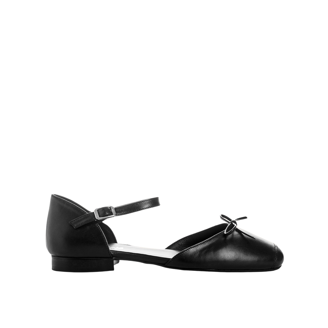 흐꺙 쉐리 느와 무광 가죽(Reqins Cherie Noir Cuir)
