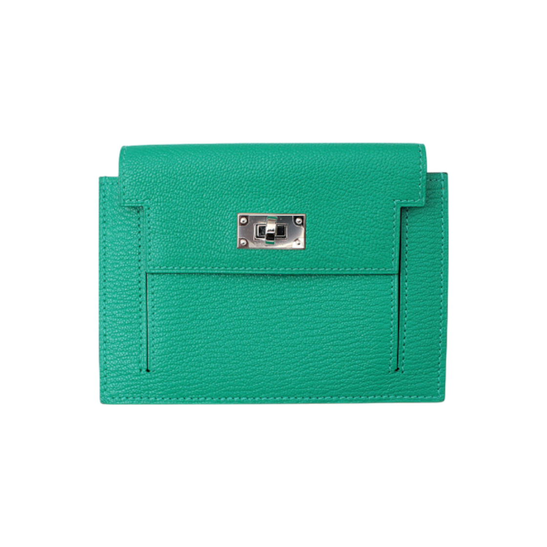 IT7P7WOGF57A Hermes Kelly Pocket Compact Card Wallet (U)