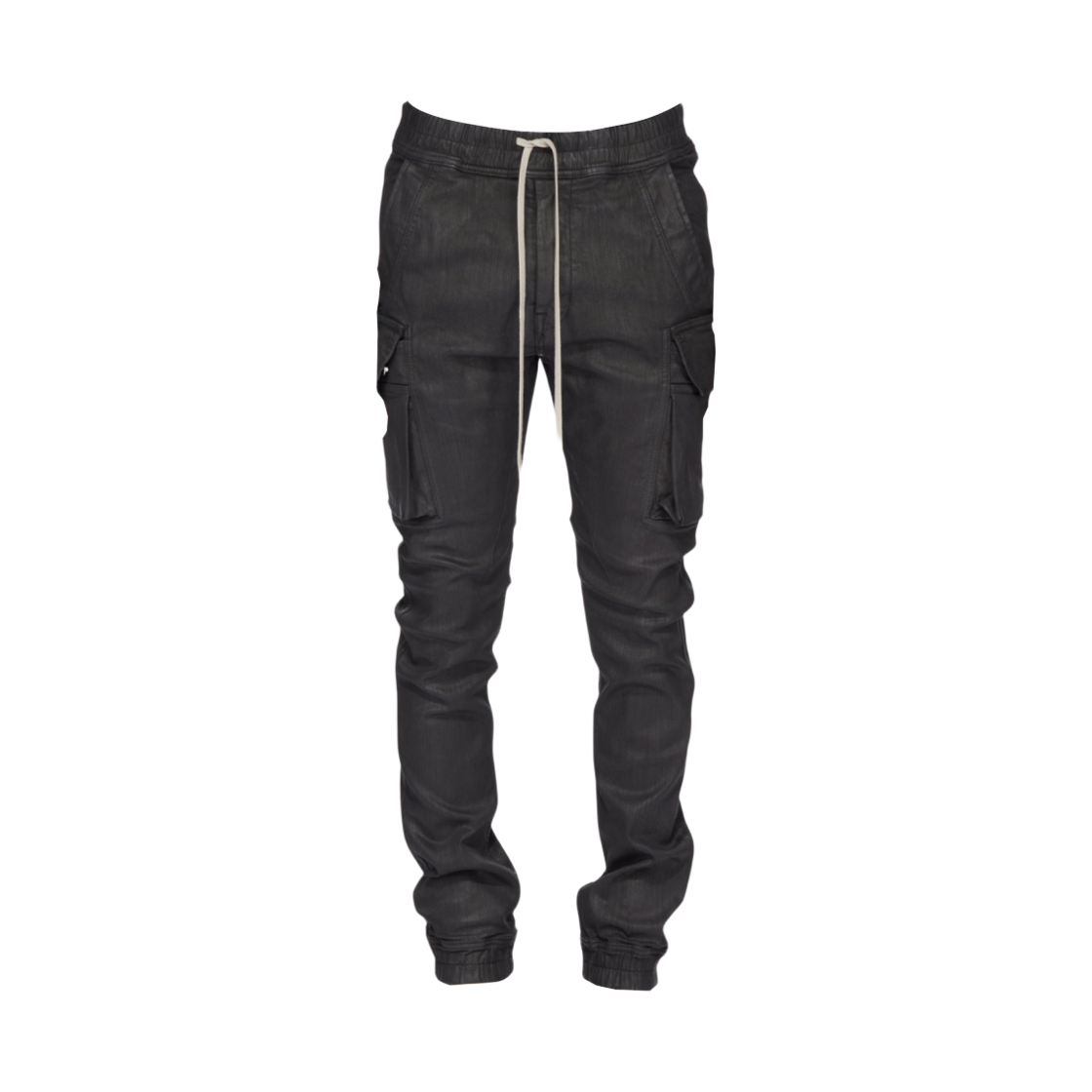 릭 오웬스 다크쉐도우 왁스 스트레치 데님 콘코디언 마스토돈 컷 팬츠 블랙(Rick Owens Drkshdw Concordians Mastodon Cut Pants in Wax Stretch Denim Black)