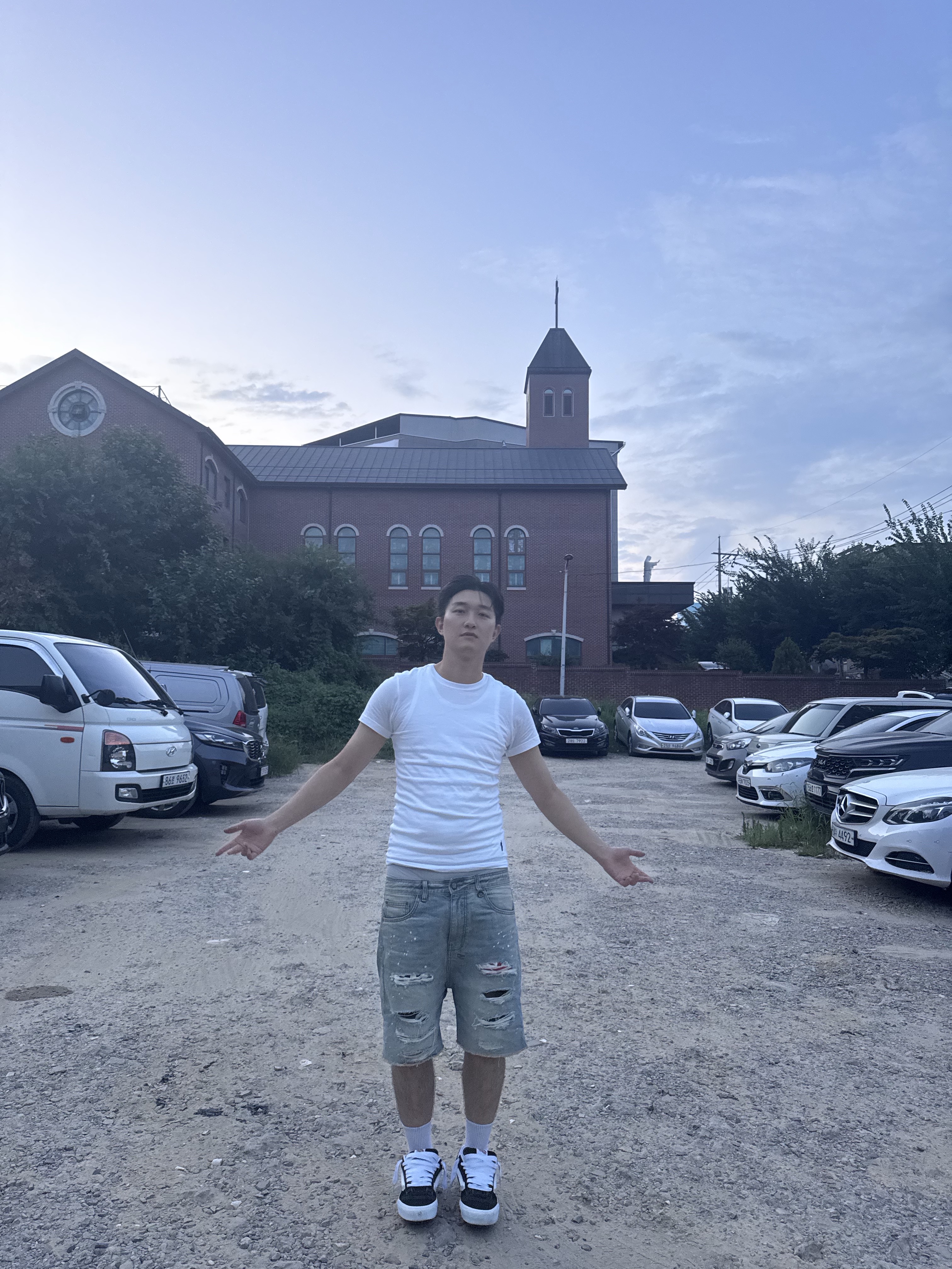 [20% 적립] Polo Ralph Lauren Custom Slim Fit Jersey Crewneck T-Shirt White - 25FW, [30%적립] Polo Ralph Lauren Custom Slim Crewneck T-Shirt Black 착용 스타일 - 1
