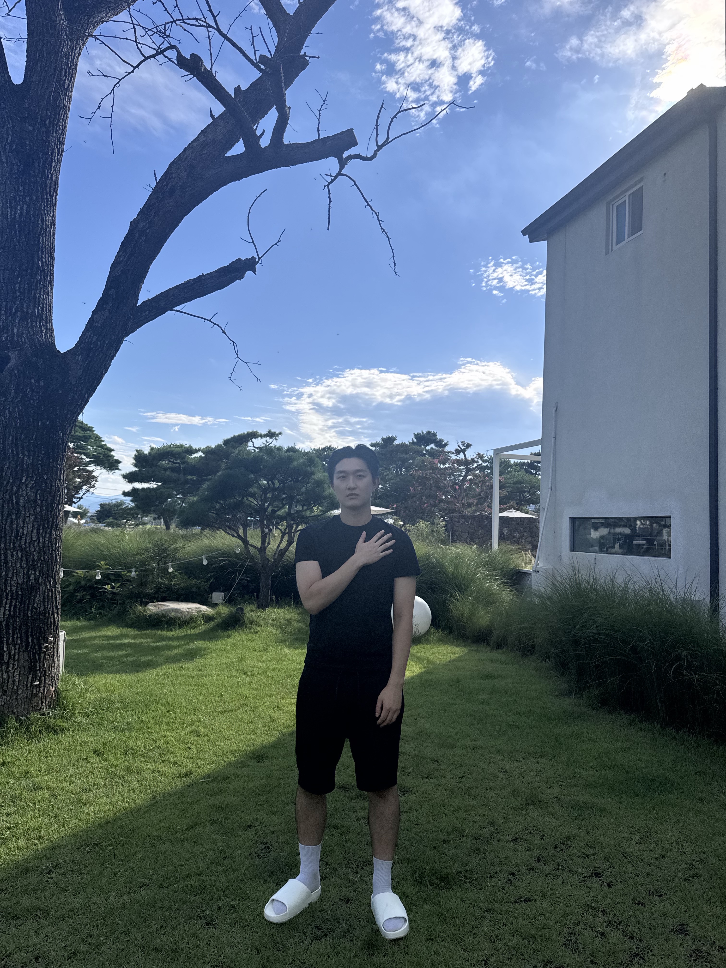 Nike Calm Slide Sail, Nike NSW Tech Fleece Shorts Black - Asia 착용 스타일 - 2